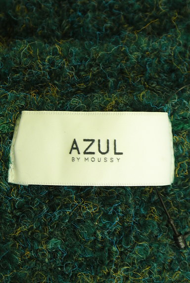 AZUL by moussy（アズールバイマウジー）の古着「フロントオープンニットカーディガン（カーディガン・ボレロ）」大画像６へ