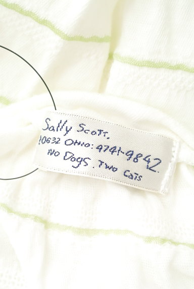 Sally Scott（サリースコット）の古着「７分袖ボーダーカーディガン（カーディガン・ボレロ）」大画像６へ