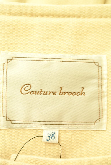 Couture Brooch（クチュールブローチ）の古着「ノーカラーロングコート（コート）」大画像６へ