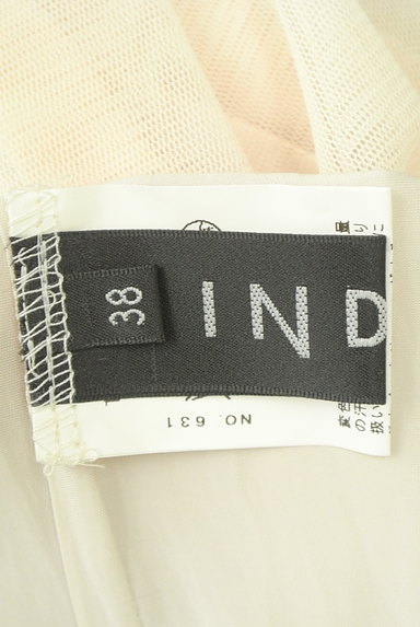 INDIVI（インディヴィ）の古着「光沢×チュールリバーシブルスカート（スカート）」大画像６へ