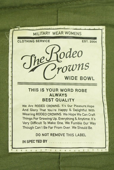 RODEO CROWNS（ロデオクラウン）の古着「ウエストドロストミリタリーブルゾン（ブルゾン・スタジャン）」大画像６へ