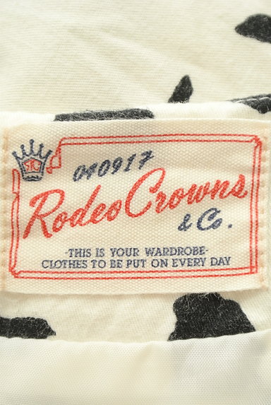 RODEO CROWNS（ロデオクラウン）の古着「膝上丈アニマル柄フレアスカート（ミニスカート）」大画像６へ