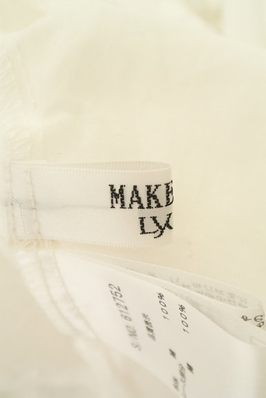 MAKELET LYON（メイクレットリヨン）の古着「バックスカラップ刺繍ブラウス（ブラウス）」大画像６へ