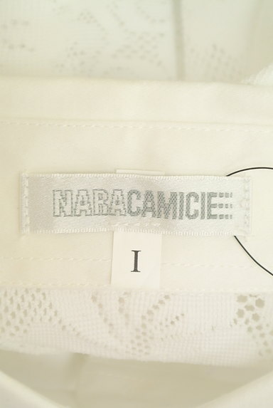 NARA CAMICIE（ナラカミーチェ）の古着「シアーレース切替ブラウス（ブラウス）」大画像６へ