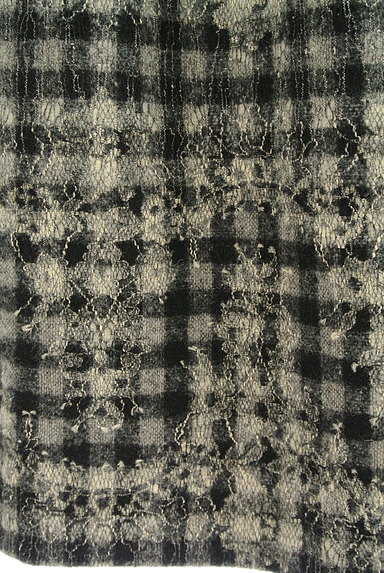 anatelier（アナトリエ）の古着「チェック＆刺繍ウールミニスカート（ミニスカート）」大画像５へ