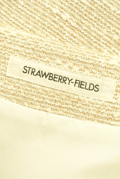 STRAWBERRY-FIELDS（ストロベリーフィールズ）の古着「膝上丈ラメタックスカート（ミニスカート）」大画像６へ