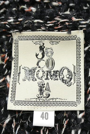 Jocomomola（ホコモモラ）の古着「花モチーフ付きローゲージニットカーデ（カーディガン・ボレロ）」大画像６へ