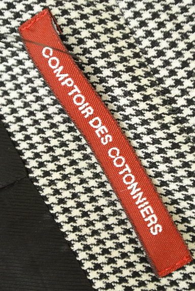 Comptoir des Cotonniers（コントワーデコトニエ）の古着「千鳥チェックテーラードジャケット（ジャケット）」大画像６へ