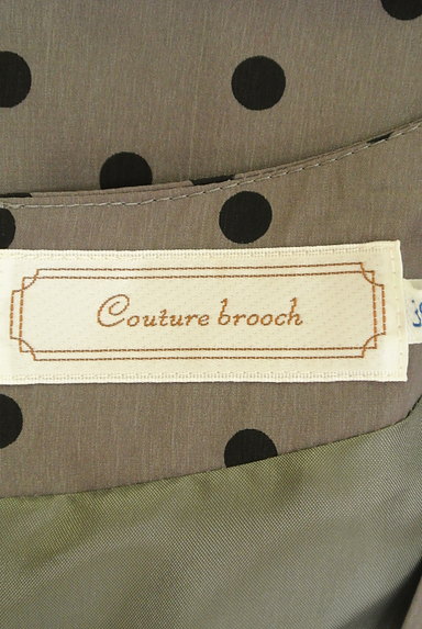 Couture Brooch（クチュールブローチ）の古着「カシュクールギャザーワンピース（ワンピース・チュニック）」大画像６へ