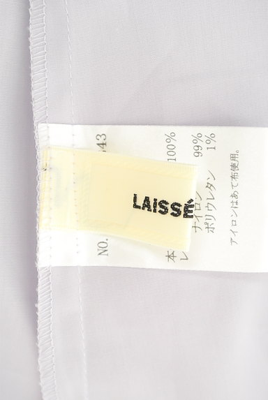 LAISSE PASSE（レッセパッセ）の古着「後ろレース切替ブラウス（ブラウス）」大画像６へ