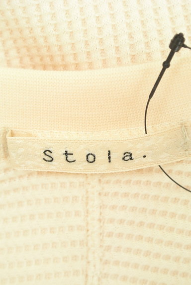 Stola.（ストラ）の古着「ゆったりワッフルカットソー（ニット）」大画像６へ