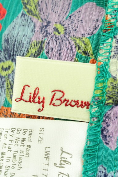 Lily Brown（リリーブラウン）の古着「レトロ花柄カットソー（カットソー・プルオーバー）」大画像６へ