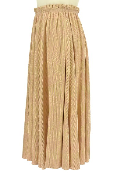 Lily Brown（リリーブラウン）の古着「ミモレ丈箔プリントプリーツスカート（スカート）」大画像３へ