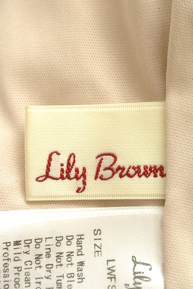 Lily Brown（リリーブラウン）の古着「ミモレ丈箔プリントプリーツスカート（スカート）」大画像６へ