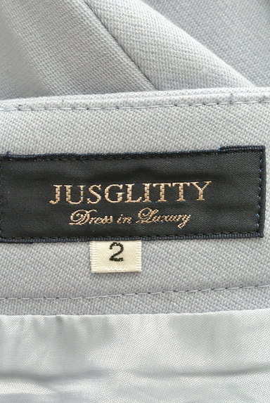 JUSGLITTY（ジャスグリッティー）の古着「膝下丈斜めタックフレアスカート（スカート）」大画像６へ