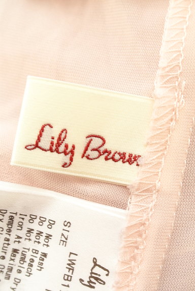 Lily Brown（リリーブラウン）の古着「シアー花刺繍カットソー（カットソー・プルオーバー）」大画像６へ