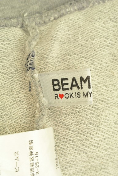 BEAMS Women's（ビームス　ウーマン）の古着「スカル柄刺繍スウェットハーフパンツ（ショートパンツ・ハーフパンツ）」大画像６へ