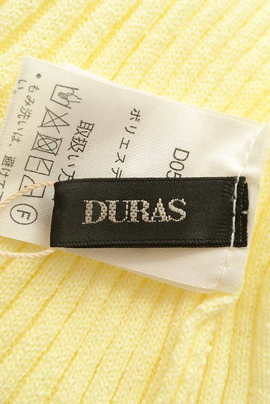 DURAS（デュラス）の古着「Vネックリブニット（ニット）」大画像６へ