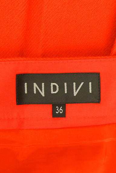 INDIVI（インディヴィ）の古着「サイドバックルプリーツスカート（スカート）」大画像６へ