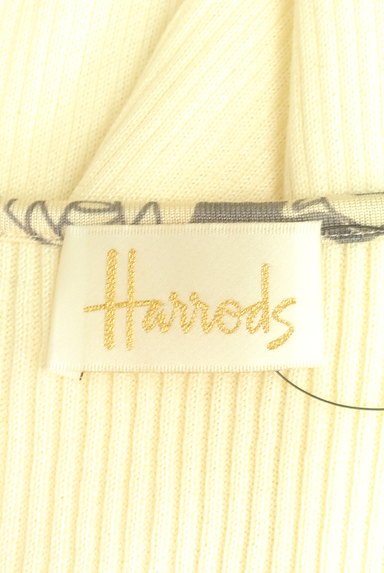 Harrods（ハロッズ）の古着「シルクパイピング七分袖リブカーデ（カーディガン・ボレロ）」大画像６へ
