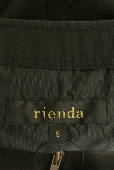 rienda（リエンダ）の古着「ノーカラースウェードジャケット（ブルゾン・スタジャン）」大画像６へ
