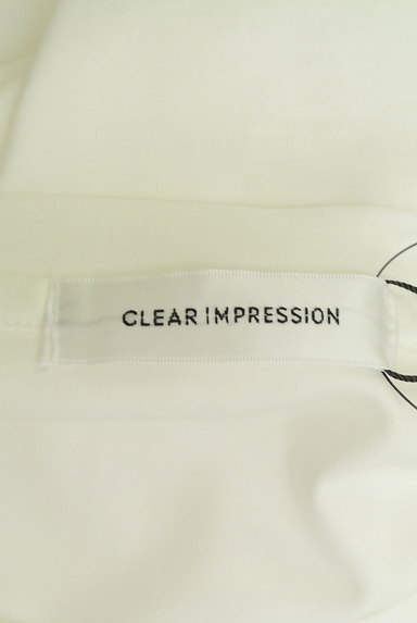 CLEAR IMPRESSION（クリアインプレッション）の古着「サイドスリットロングフレアTシャツ（Ｔシャツ）」大画像６へ