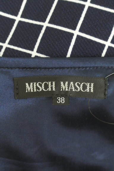 MISCH MASCH（ミッシュマッシュ）の古着「膝下丈レース切替チェック柄ワンピ（ワンピース・チュニック）」大画像６へ