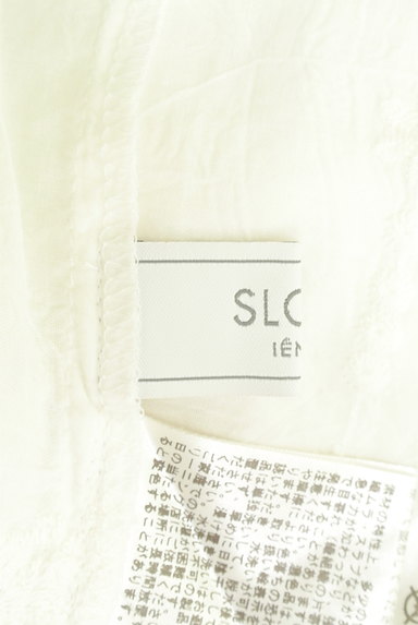 SLOBE IENA（スローブイエナ）の古着「刺繍入りクロシェ編みカットソー（カットソー・プルオーバー）」大画像６へ