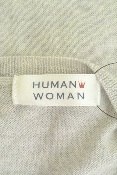 HUMAN WOMAN（ヒューマンウーマン）の古着「ベーシックカーディガン（カーディガン・ボレロ）」大画像６へ