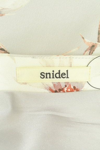 Snidel（スナイデル）の古着「花柄フレアワンピース（キャミワンピース）」大画像６へ