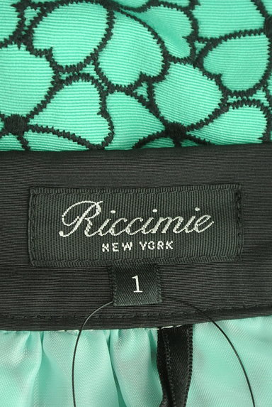 Riccimie NEWYORK（リッチミーニューヨーク）の古着「膝上丈花柄刺繍フレアスカート（スカート）」大画像６へ