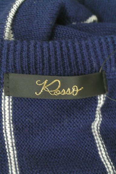 ROSSO（ロッソ）の古着「ストライプカレッジロゴニット（ニット）」大画像６へ