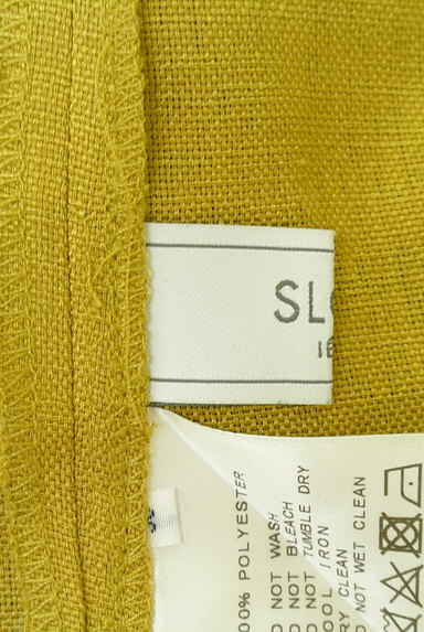 SLOBE IENA（スローブイエナ）の古着「爽やかワンカラーの大人セットアップ（セットアップ（ジャケット＋スカート））」大画像６へ
