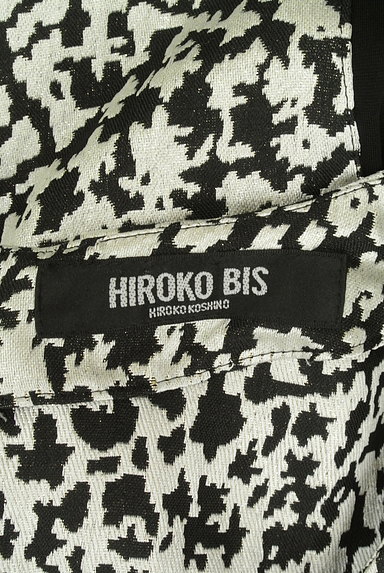 HIROKO BIS（ヒロコビス）の古着「エレガントな総柄切替ワンピース（ワンピース・チュニック）」大画像６へ