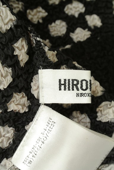HIROKO BIS（ヒロコビス）の古着「ドット柄くしゅくしゅカーディガン（カーディガン・ボレロ）」大画像６へ