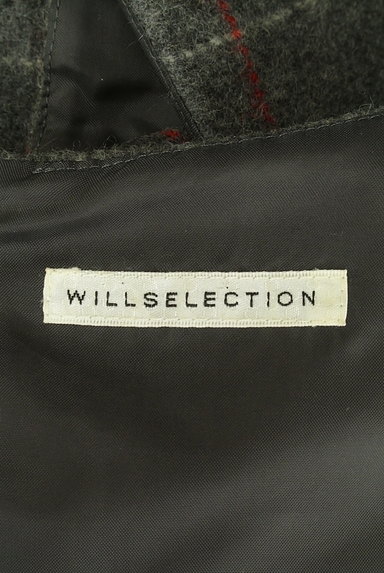 WILLSELECTION（ウィルセレクション）の古着「大人ラップデザインのウールワンピ（ワンピース・チュニック）」大画像６へ