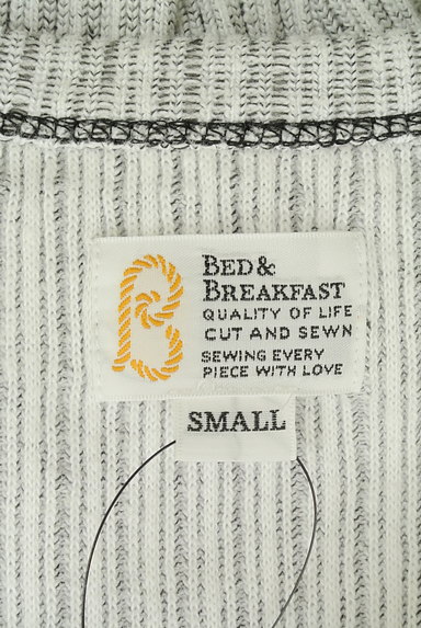 bed&breakfast（ベッドアンドブレックファスト）の古着「メロウフリルリブニット（ニット）」大画像６へ