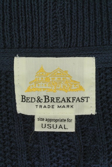 bed&breakfast（ベッドアンドブレックファスト）の古着「ショールカラーニットカーディガン（カーディガン・ボレロ）」大画像６へ