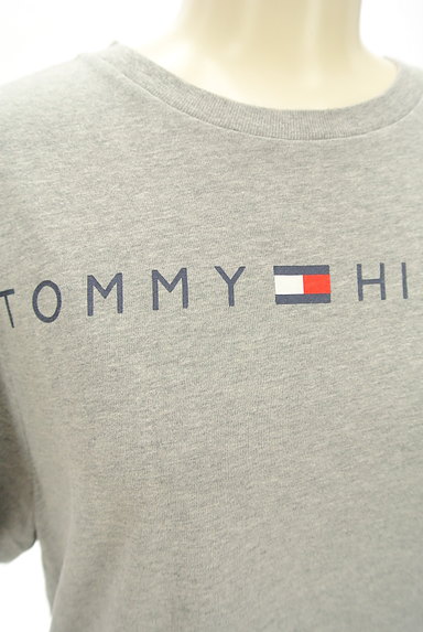 TOMMY HILFIGER（トミーヒルフィガー）の古着「袖ラインロゴＴシャツ（Ｔシャツ）」大画像４へ