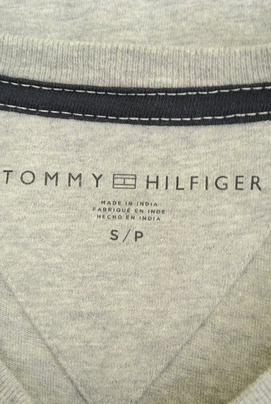 TOMMY HILFIGER（トミーヒルフィガー）の古着「袖ラインロゴＴシャツ（Ｔシャツ）」大画像６へ