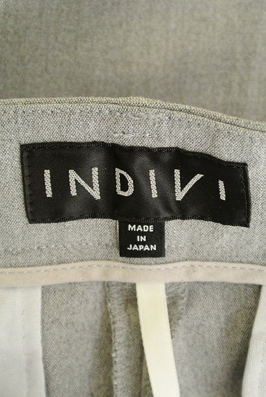INDIVI（インディヴィ）の古着「きちんとセンタープレスパンツ（パンツ）」大画像６へ