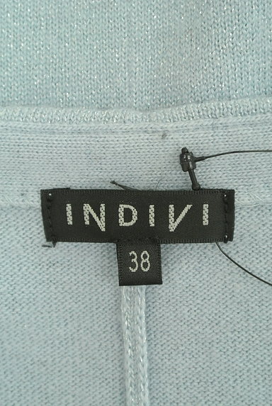 INDIVI（インディヴィ）の古着「きらきらドルマンニット（ニット）」大画像６へ