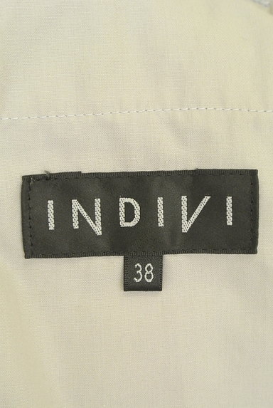 INDIVI（インディヴィ）の古着「裾ゴムギャザークロップドパンツ（パンツ）」大画像６へ