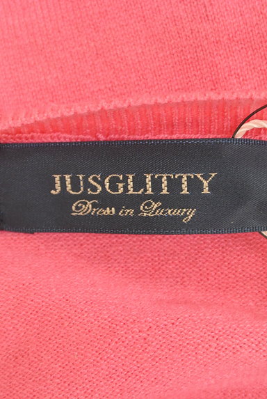 JUSGLITTY（ジャスグリッティー）の古着「ビーズ刺繍コンパクトニット（ニット）」大画像６へ