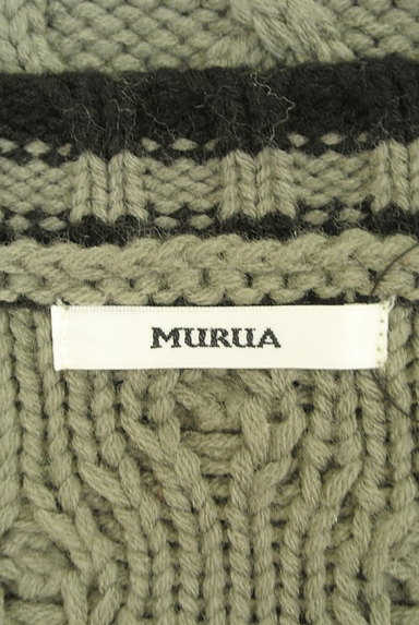 MURUA（ムルーア）の古着「大人トラッドなチルデンニット（ニット）」大画像６へ