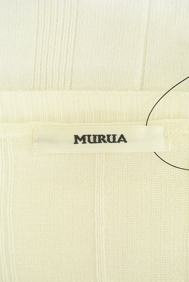 MURUA（ムルーア）の古着「ランダムリブ透けニット（ニット）」大画像６へ