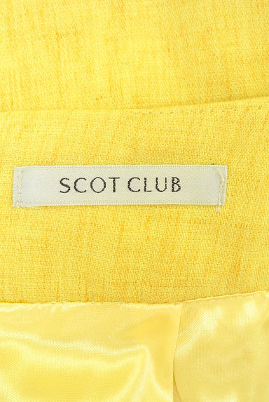 SCOT CLUB（スコットクラブ）の古着「リネンミックス膝上タックフレアスカート（ミニスカート）」大画像６へ