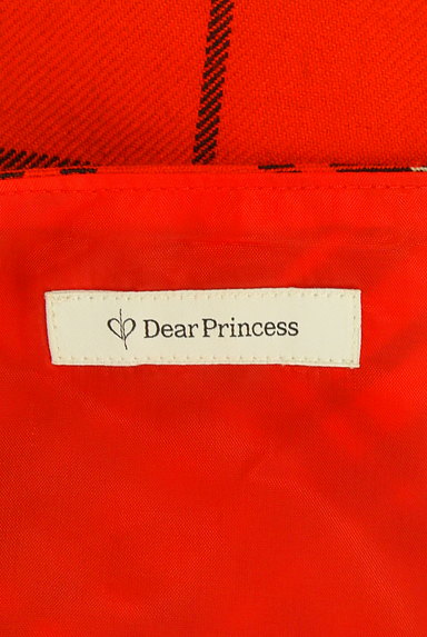 Dear Princess（ディアプリンセス）の古着「チェック柄ボックスプリーツスカート（ミニスカート）」大画像６へ