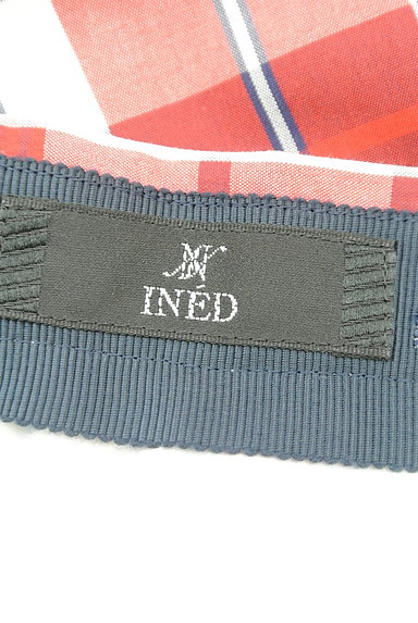 INED（イネド）の古着「大人トラッドなタックスカート（スカート）」大画像６へ