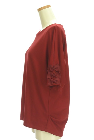 Couture Brooch（クチュールブローチ）の古着「袖口リボン七分袖カットソー（カットソー・プルオーバー）」大画像３へ